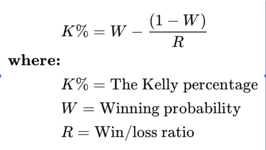 สูตร Kelly Criterion หรือ Kelly Formula